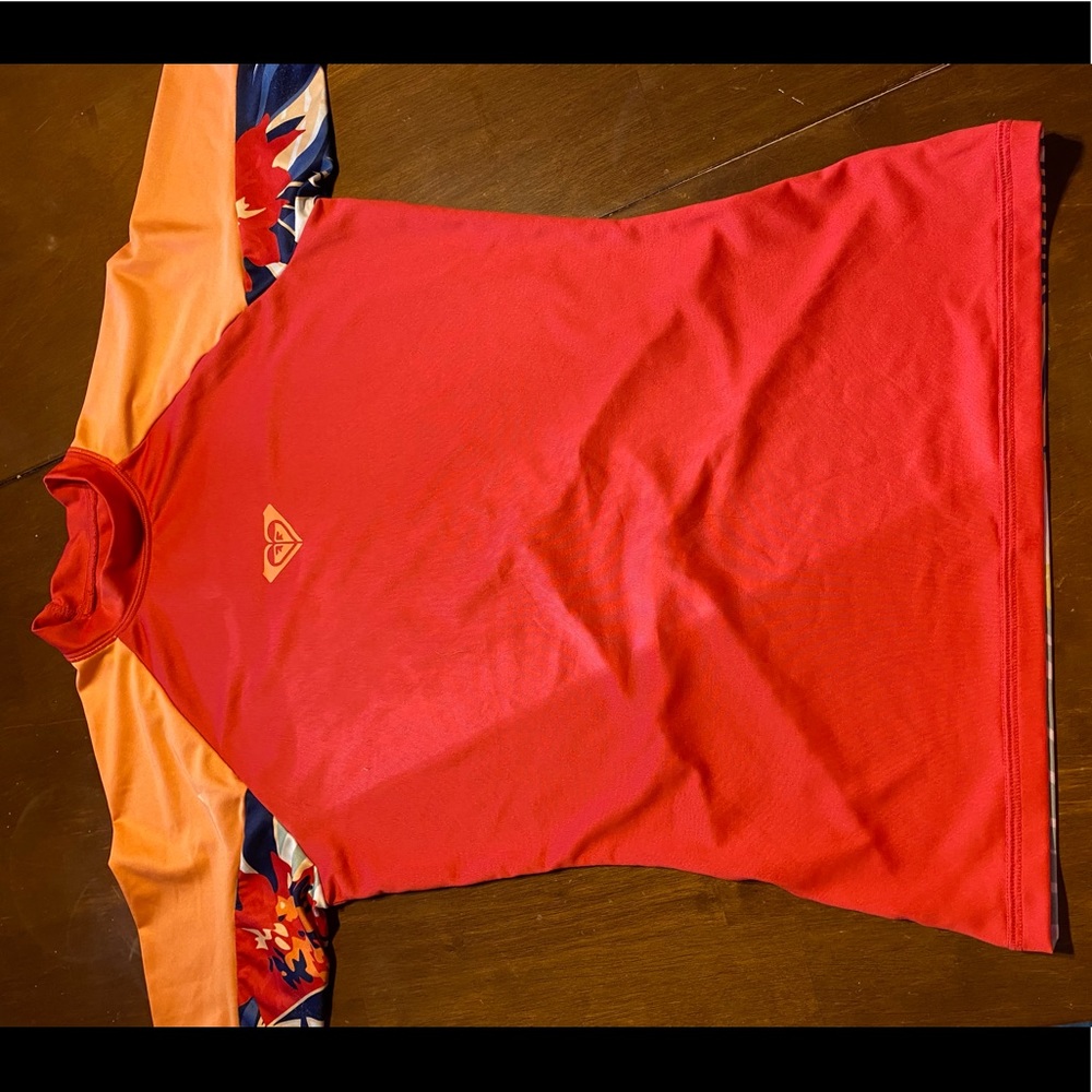 Roxy rash guard swim shirt